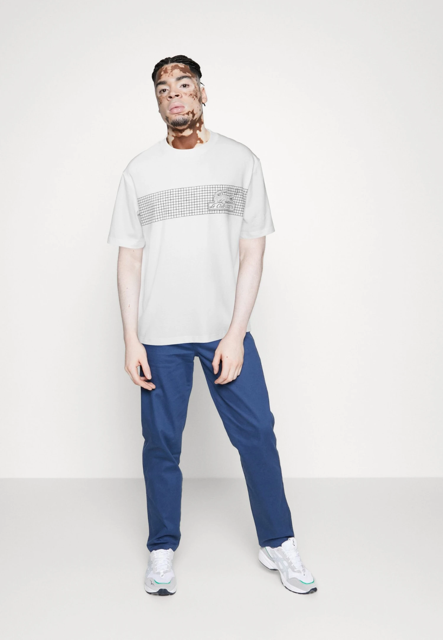 Lacoste Print T-Shirt - Flour 4 Lacoste Print T-Shirt - Flour - Image 2