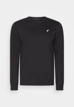 Pier One Sweatshirt - Black/Mottled Grey -Clothing Category Store 7954a7df4b094e52bda097136e48cead