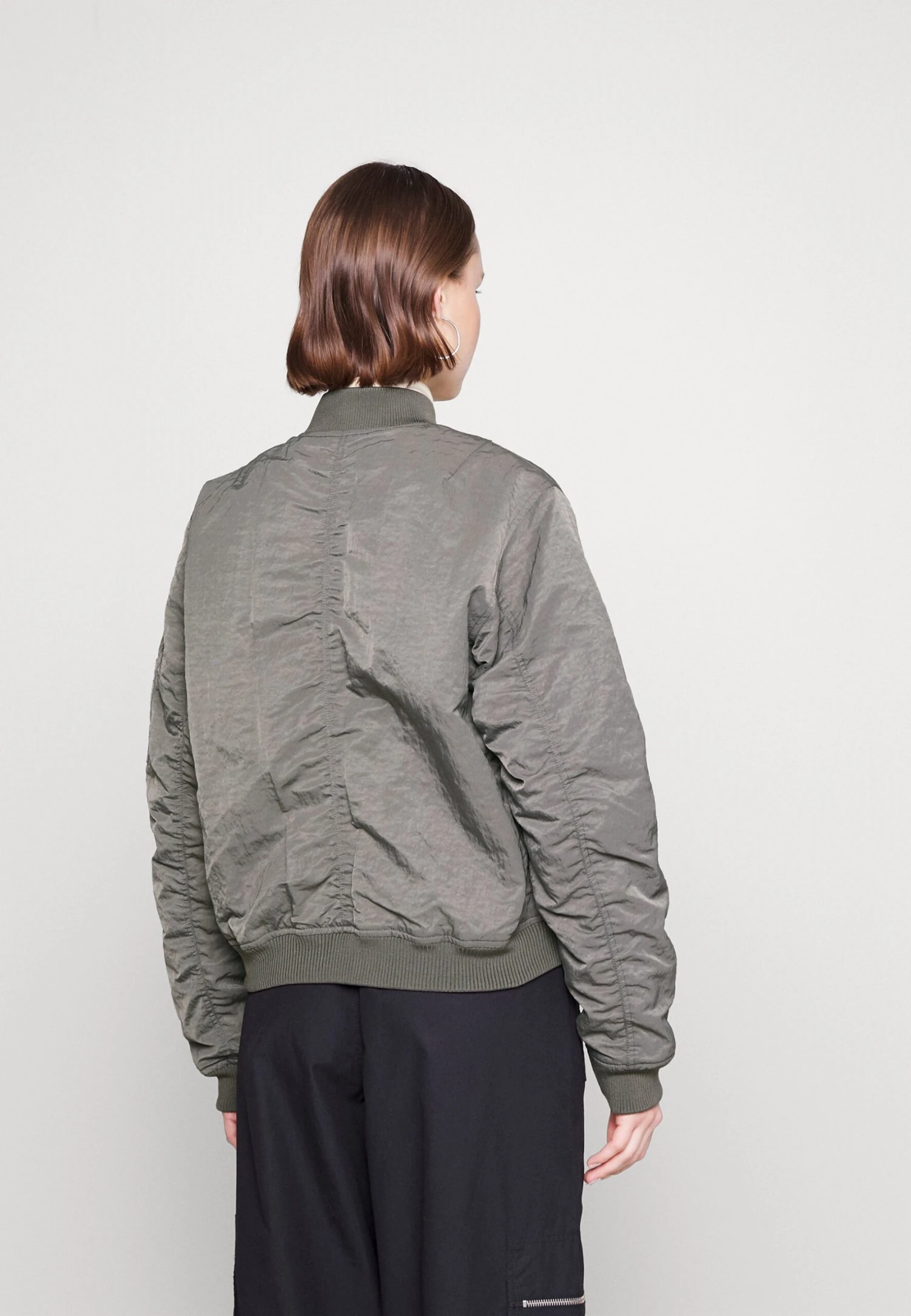 SAMSØE SAMSØE Mae Bomber - Bomber Jacket - Dark Brindle 5 SAMSØE SAMSØE Mae Bomber - Bomber Jacket - Dark Brindle - Image 3