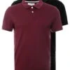 Pier One 2 Pack - Polo Shirt - Bordeaux/Black -Clothing Category Store 80c61fbab13d4f348c95aacb92cd3122