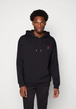 YOURTURN Embroidered Text Hoodie Unisex - Hoodie - Black -Clothing Category Store 831f28d556604900b99533bf068001a6