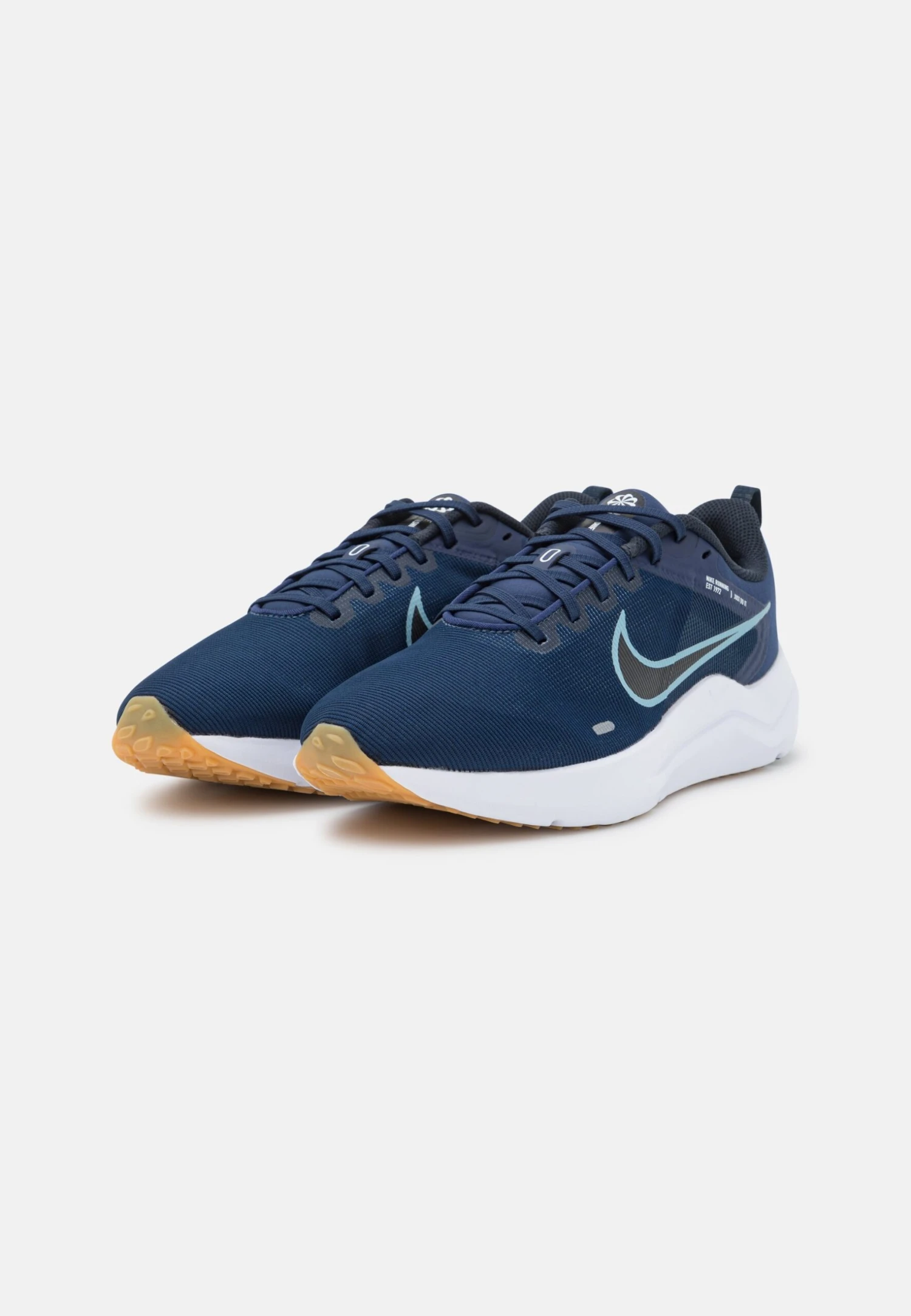 Nike Performance Downshifter 12 - Neutral Running Shoes - Midnight Navy/Worn Blue/Dark Obsidian/Pure Platinum/Gum Light Brown 4 Nike Performance Downshifter 12 - Neutral Running Shoes - Midnight Navy/Worn Blue/Dark Obsidian/Pure Platinum/Gum Light Brown - Image 2