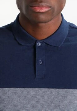 Pier One Polo Shirt - Dark Blue/Mottled Grey -Clothing Category Store 867edff9fa1d4fa2bf2982c7c68448ba