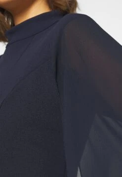 Wal G Cape Sleeve Dress - Cocktail Dress / Party Dress - Navy Blue -Clothing Category Store 8c54e48d5e7d4f8d9d98a945baaf3a9a