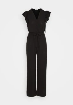 Wal G Fazza Ruffle- Jumpsuit - Black -Clothing Category Store 919290df163345d4b8fee5f204753e27