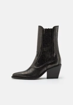 Bronx Next Low Kole - Cowboy/Biker Ankle Boot - Gunmetal -Clothing Category Store 943340c90d8f4398b462c31b38f7aacd