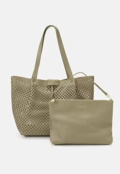 Patrizia Pepe Tote Bag - Sage Green -Clothing Category Store 956958ec9ea94d3b86105977b560b6a7