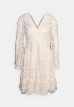 Needle & Thread Celestia Ribbon Mini Dress - Cocktail Dress / Party Dress - Champagne -Clothing Category Store 962aa03e180e4d0bbca508981c342aed