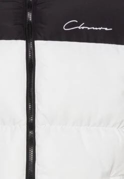 Contrast Puffer Jacket - Winter Jacket - White -Clothing Category Store 9702a25ca577455b9de0630d9935f186