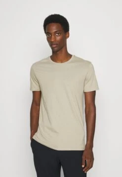 Pier One 5 Pack - Basic T-Shirt - White/Dark Grey/Black -Clothing Category Store 9747fc3f29f745248c3265239f638b59