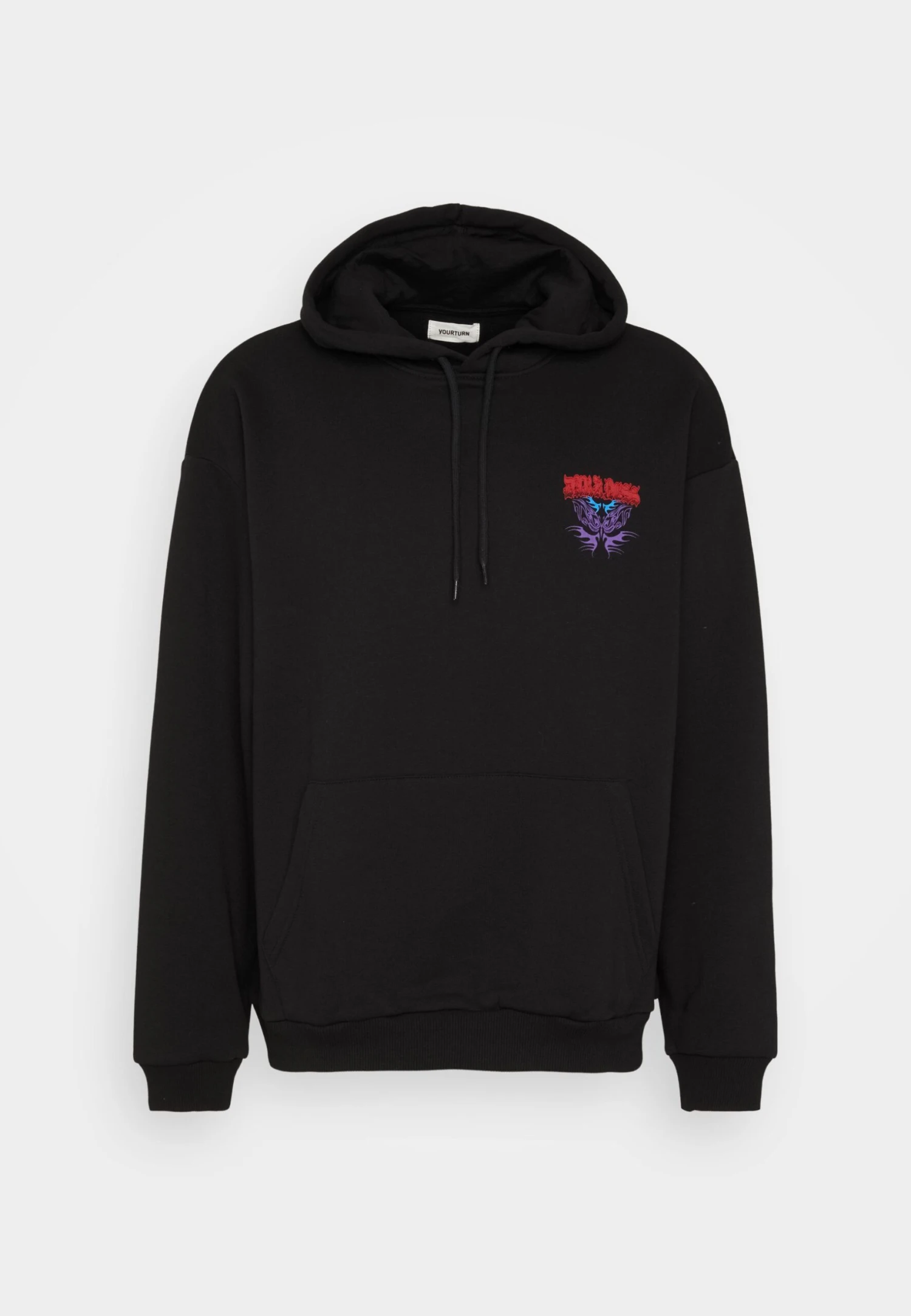 YOURTURN Darkness But- Sweatshirt - Black 7 YOURTURN Darkness But- Sweatshirt - Black - Image 5