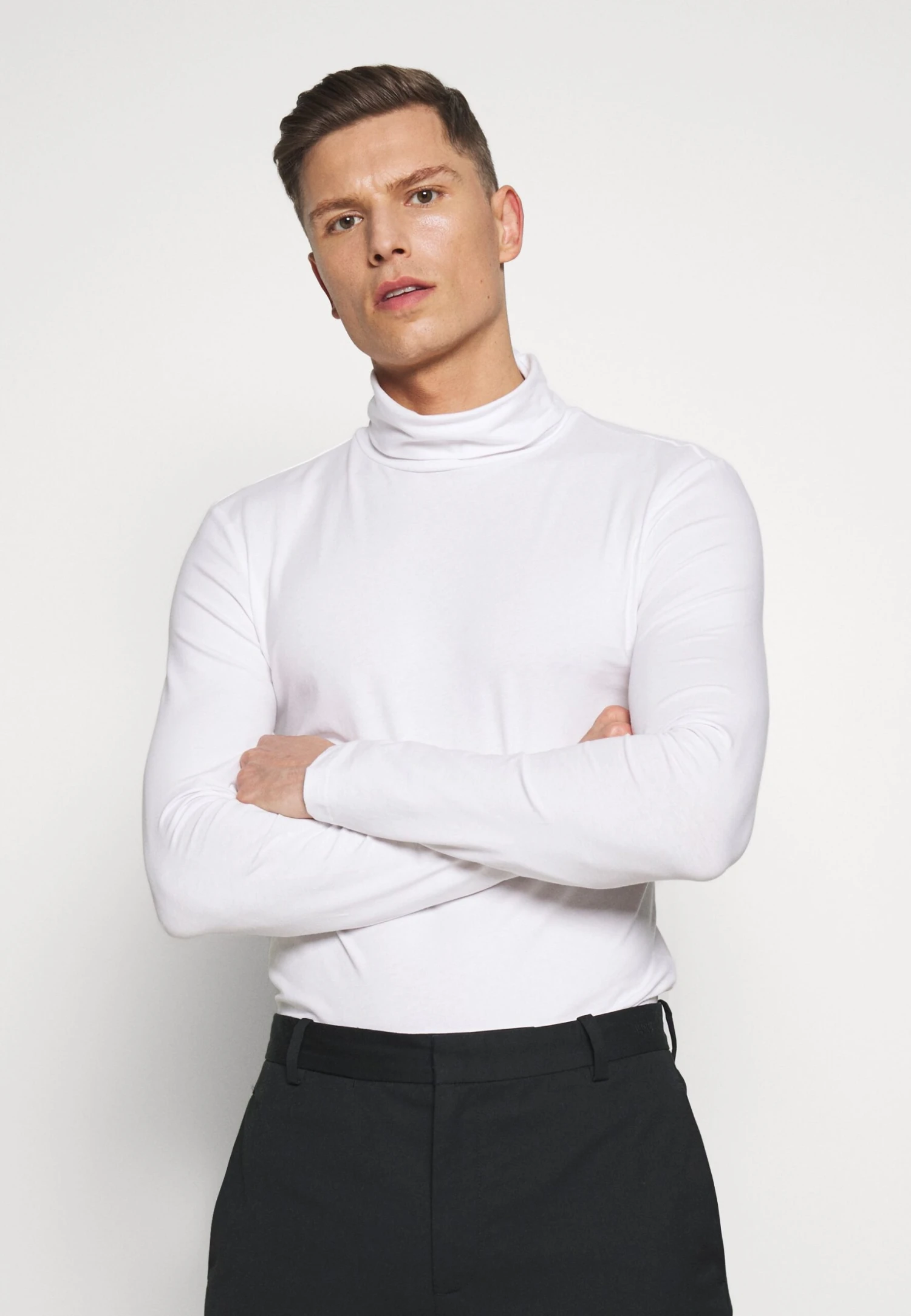 Pier One 2 Pack - Long Sleeved Top - White/Black 5 Pier One 2 Pack - Long Sleeved Top - White/Black - Image 3