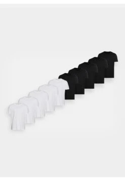 Pier One 10 Pack - Basic T-Shirt - White/Black 12 Pier One 10 Pack - Basic T-Shirt - White/Black -Clothing Category Store a47858ffbc3a4fd8908751110de7e4fb