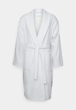 Pier One Shawl Towel Bathrobe - Dressing Gown - White -Clothing Category Store ae61951bd55140ac9d167b819a7964f5