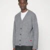 Hugo Sopro - Cardigan - Medium Grey -Clothing Category Store b04397b42e2347e2b034d9f81279b037