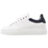 Emporio Armani Trainers - Optical White/Navy 1 Emporio Armani Trainers - Optical White/Navy -Clothing Category Store b23f923901f04ec19a7cd77fe4ea9680