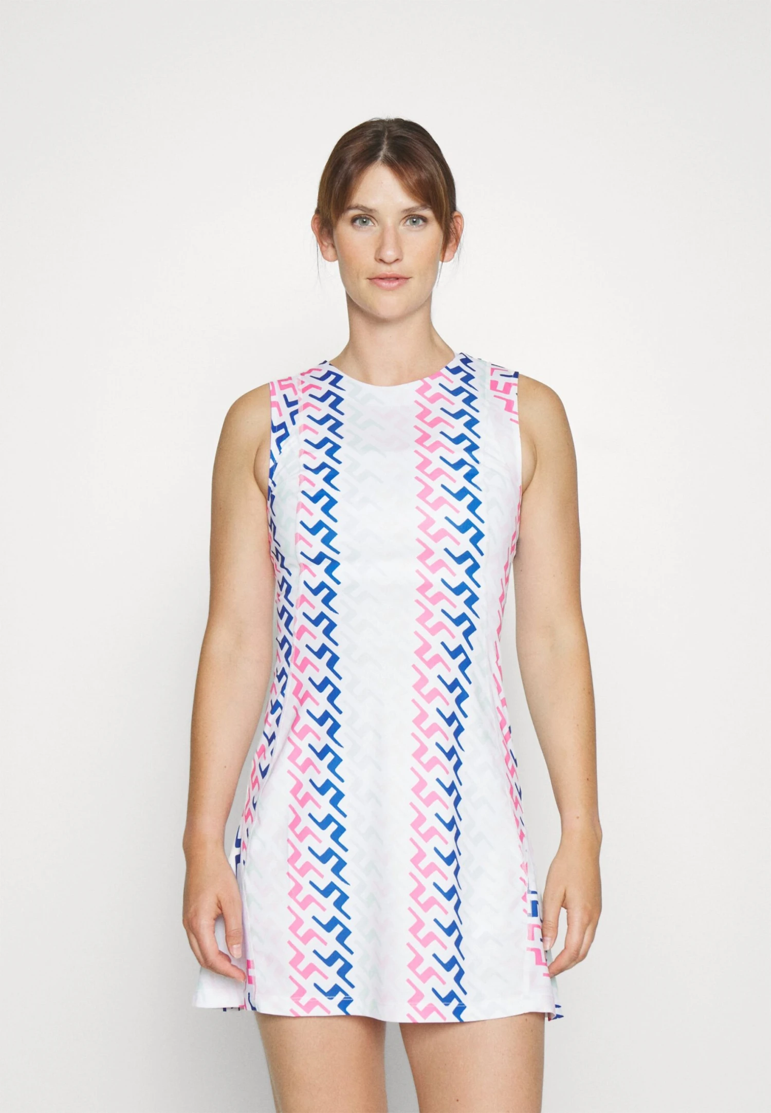 Helena Print Dress - Sports Dress - Pink 3 Helena Print Dress - Sports Dress - Pink