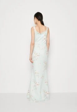 Wal G Wedding Kai V Neck Print Maxi - Occasion Wear - Sage Green -Clothing Category Store b8f34cd381c94d1eba910724451bd5ec