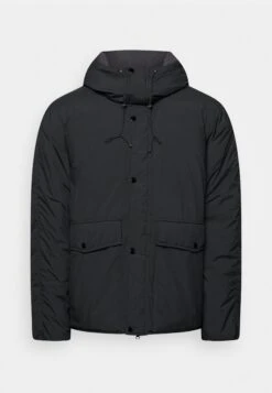 Abercrombie & Fitch Cloud Jacket - Winter Coat - Black -Clothing Category Store ba2b79e65c3d4757b205ecbde2f35a55