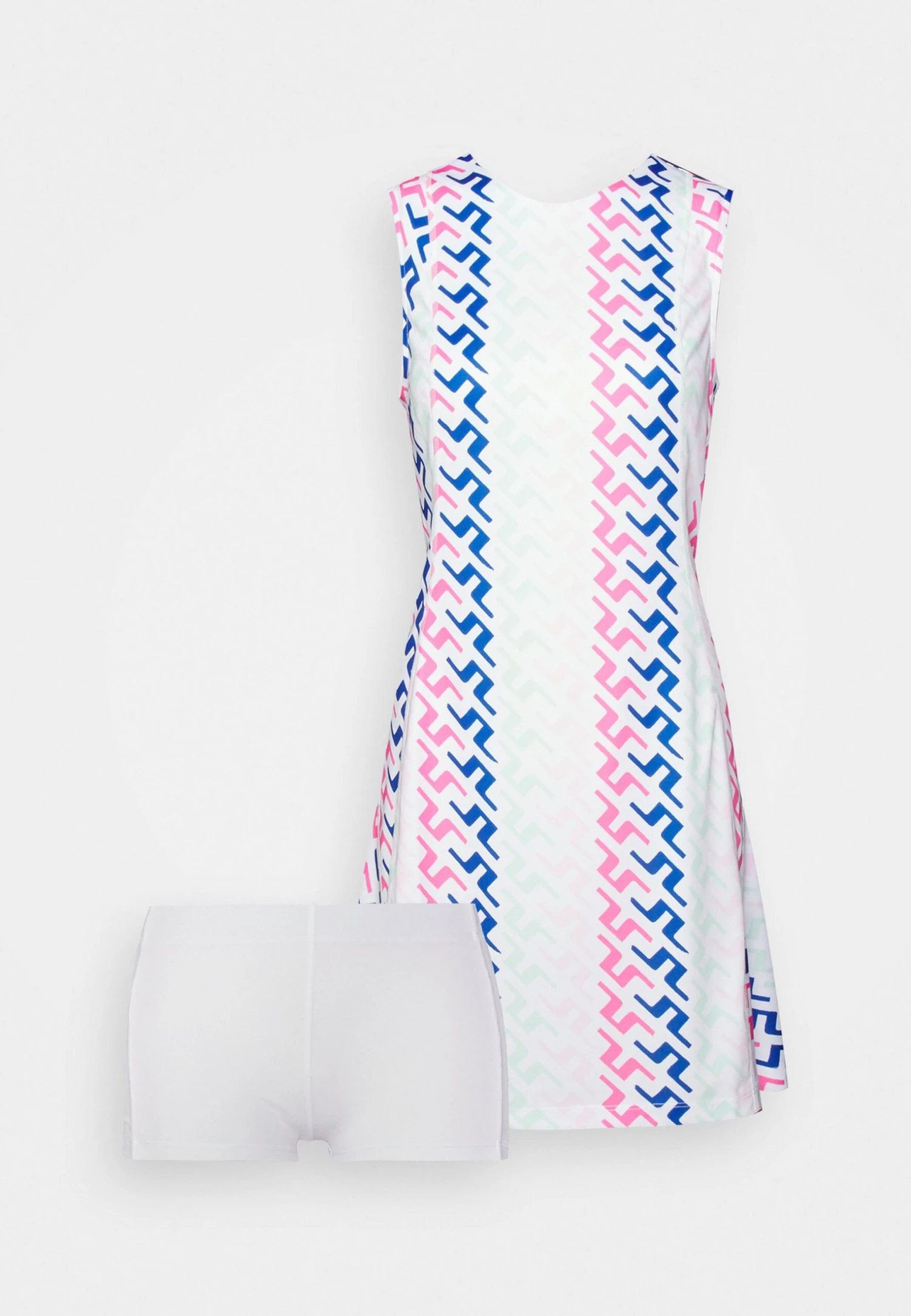 Helena Print Dress - Sports Dress - Pink 8 Helena Print Dress - Sports Dress - Pink - Image 6