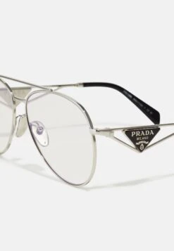 Prada Blue Light Glasses - Silver -Clothing Category Store c556d954da0d4ecea3046ee7aa9bcccc