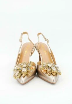Alma En Pena Lagos - High Heels - Gold -Clothing Category Store c5e199655b6248588ece2b7891c95ea4