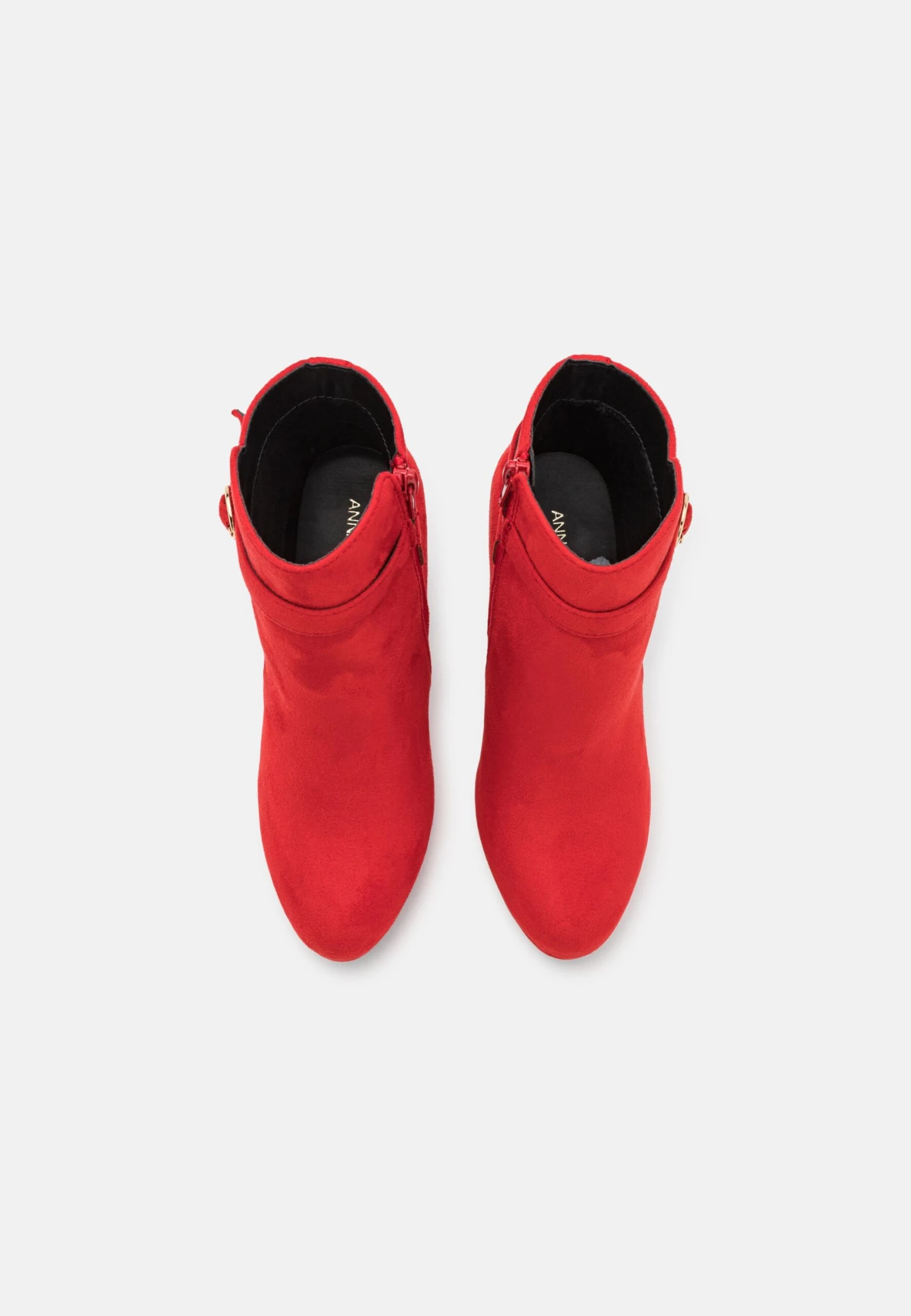 Ankle Boots - Red 8 Ankle Boots - Red - Image 6