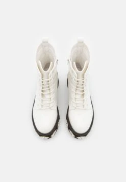 KOI FOOTWEAR Silent Screams Platform Boots - Platform Ankle Boots - White 13 KOI FOOTWEAR Silent Screams Platform Boots - Platform Ankle Boots - White -Clothing Category Store cb6e39663f004a88be44650c44bbbfeb