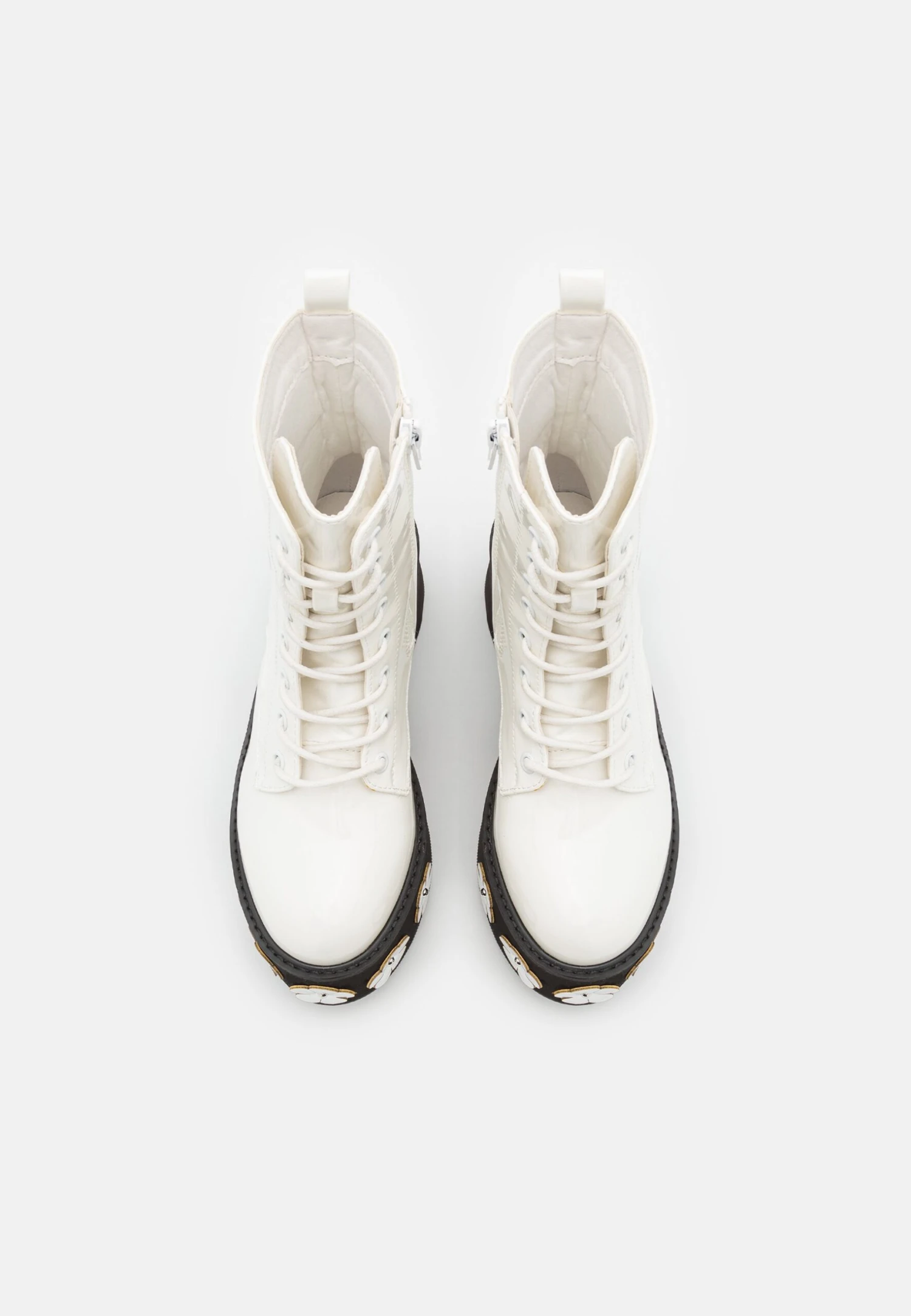 KOI FOOTWEAR Silent Screams Platform Boots - Platform Ankle Boots - White 8 KOI FOOTWEAR Silent Screams Platform Boots - Platform Ankle Boots - White - Image 6