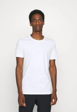 Pier One 5 Pack - Basic T-Shirt - White/Dark Grey/Black -Clothing Category Store ccaba947dedd40308da766d1715b11fa