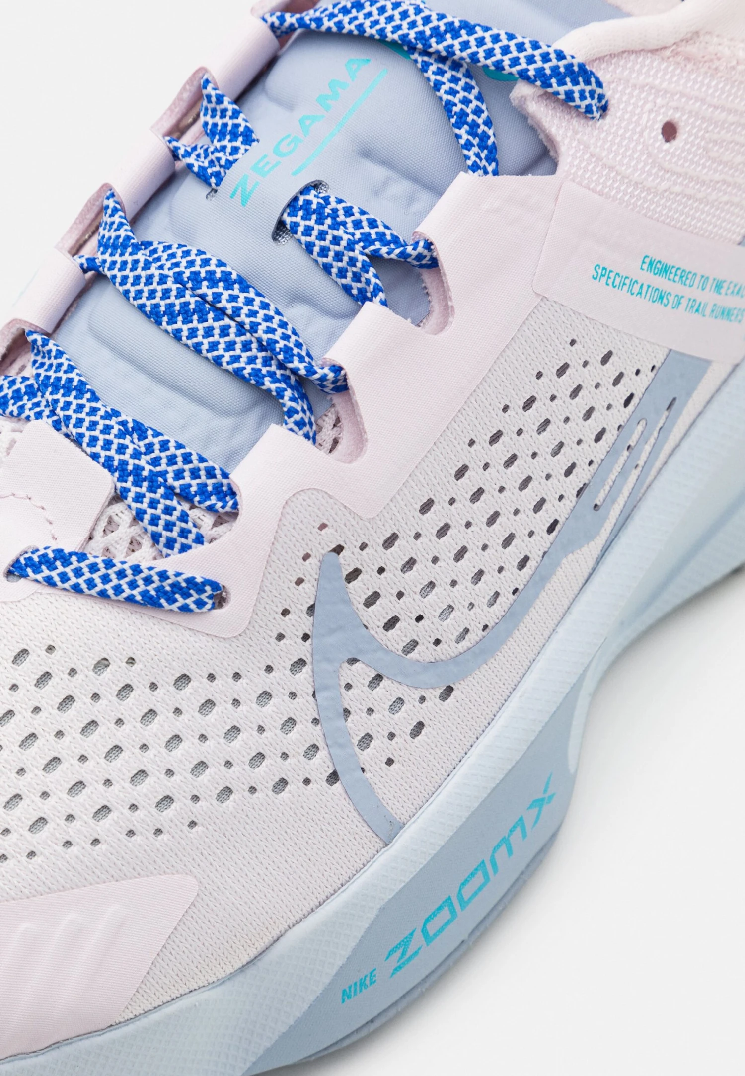Nike Performance Zoomx Zegama- Trail Running Shoes - Pearl Pink/Blue Whisper/Coconut Milk/Baltic Blue/Football Grey 10 Nike Performance Zoomx Zegama- Trail Running Shoes - Pearl Pink/Blue Whisper/Coconut Milk/Baltic Blue/Football Grey - Image 8