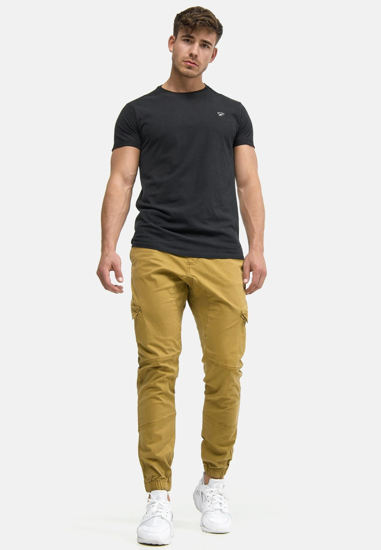 Indicode Jeans Levi - Cargo Trousers - Amber 4 Indicode Jeans Levi - Cargo Trousers - Amber - Image 2