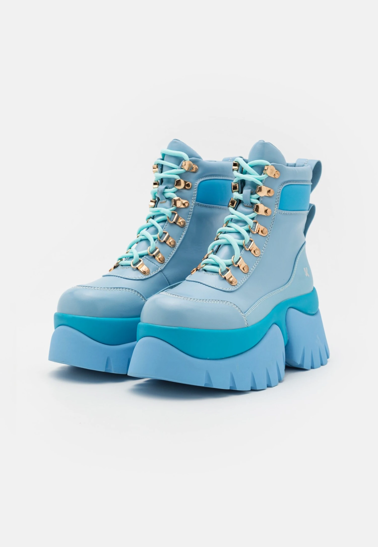 KOI FOOTWEAR Melanie Martinez Crybaby Platform Boots - Platform Ankle Boots - Blue 5 KOI FOOTWEAR Melanie Martinez Crybaby Platform Boots - Platform Ankle Boots - Blue - Image 3