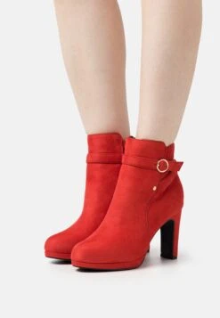 Clothing Category Store 34 Ankle Boots - Red