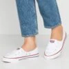 Converse Chuck Taylor All Star Ballet Lace - Trainers - White/Garnet/Navy -Clothing Category Store d8b331ba49124c40ac4cc6d942142232