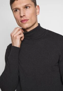 Pier One 2 Pack - Basic Turtleneck - Jumper - Black/Mottled Dark Grey -Clothing Category Store dae9b7478ecf4c01b32d63f49f06051a