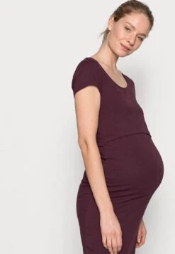 2Er Pack Nursing Function Dress - Shift Dress - Black/Bordeaux -Clothing Category Store dd661bd7f5ea4cd6a24695522ea41bda