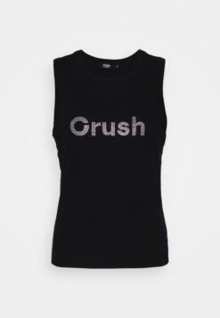 Jaded London Crush Rhinestone Vest Unisex - Top - Black -Clothing Category Store e512bda0cf774c3a9332133e3d24edd1