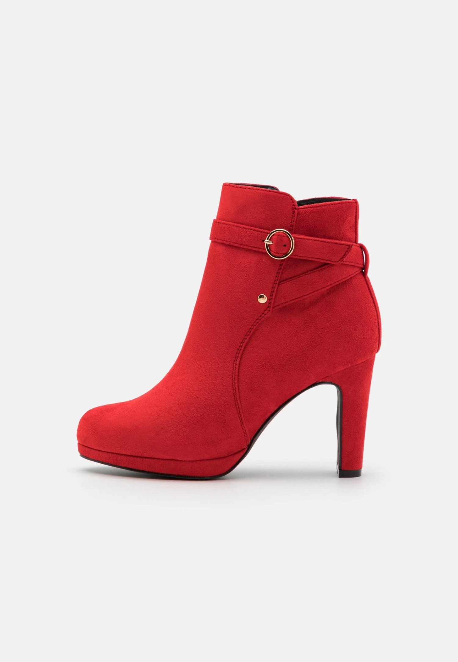 Ankle Boots - Red 4 Ankle Boots - Red - Image 2