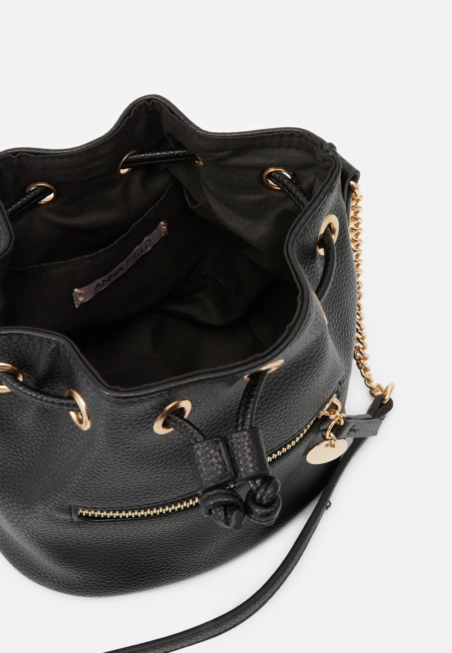 Anna Field Across Body Bag - 802 - Black 5 Anna Field Across Body Bag - 802 - Black - Image 3