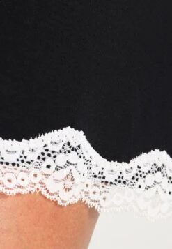 Anna Field Heidi Long Sleeves Viscose Nightdress - Nightie - Black -Clothing Category Store f833b7133ba747e99510b29e29947484