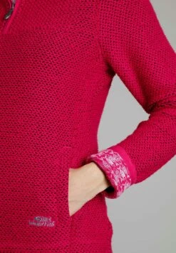 Aria 1/4 Zip Eco Macaroni - Jumper - Berry -Clothing Category Store f99389c33a074f729c07c2e723f9a68f