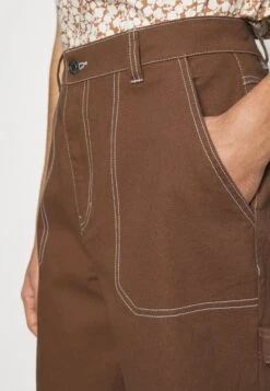 YOURTURN Unisex - Denim Shorts - Brown -Clothing Category Store fd7664ba433149348b570194248baabe