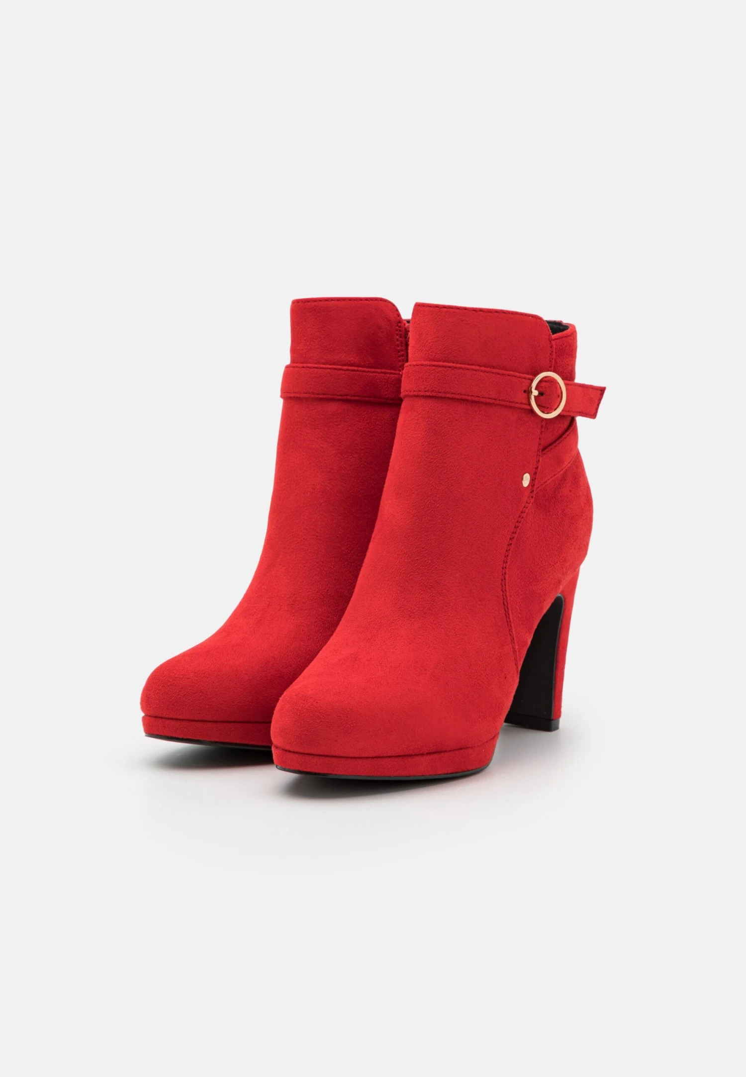 Ankle Boots - Red 5 Ankle Boots - Red - Image 3